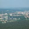 Vilniaus panorama iš televizijos bokšto