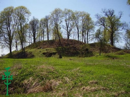 Šiuraičių piliakalnis, Tverai