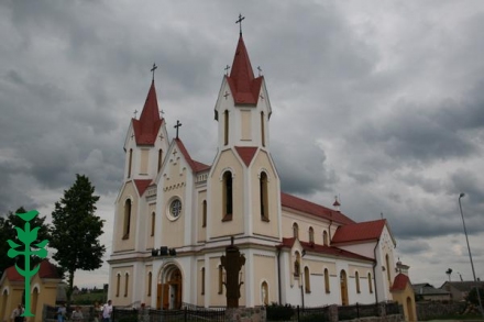 Pirmoji bažnyčia Švenčionyse buvo pastatyta XV a. Vytauto Didžiojo. Dabartinė, mūrinė bažnyčia pastatyta 1900 m. Ji yra stačiakampio plano, turi du bokštus, vidus trijų navų, atskirtų pilioriais. Yra du...